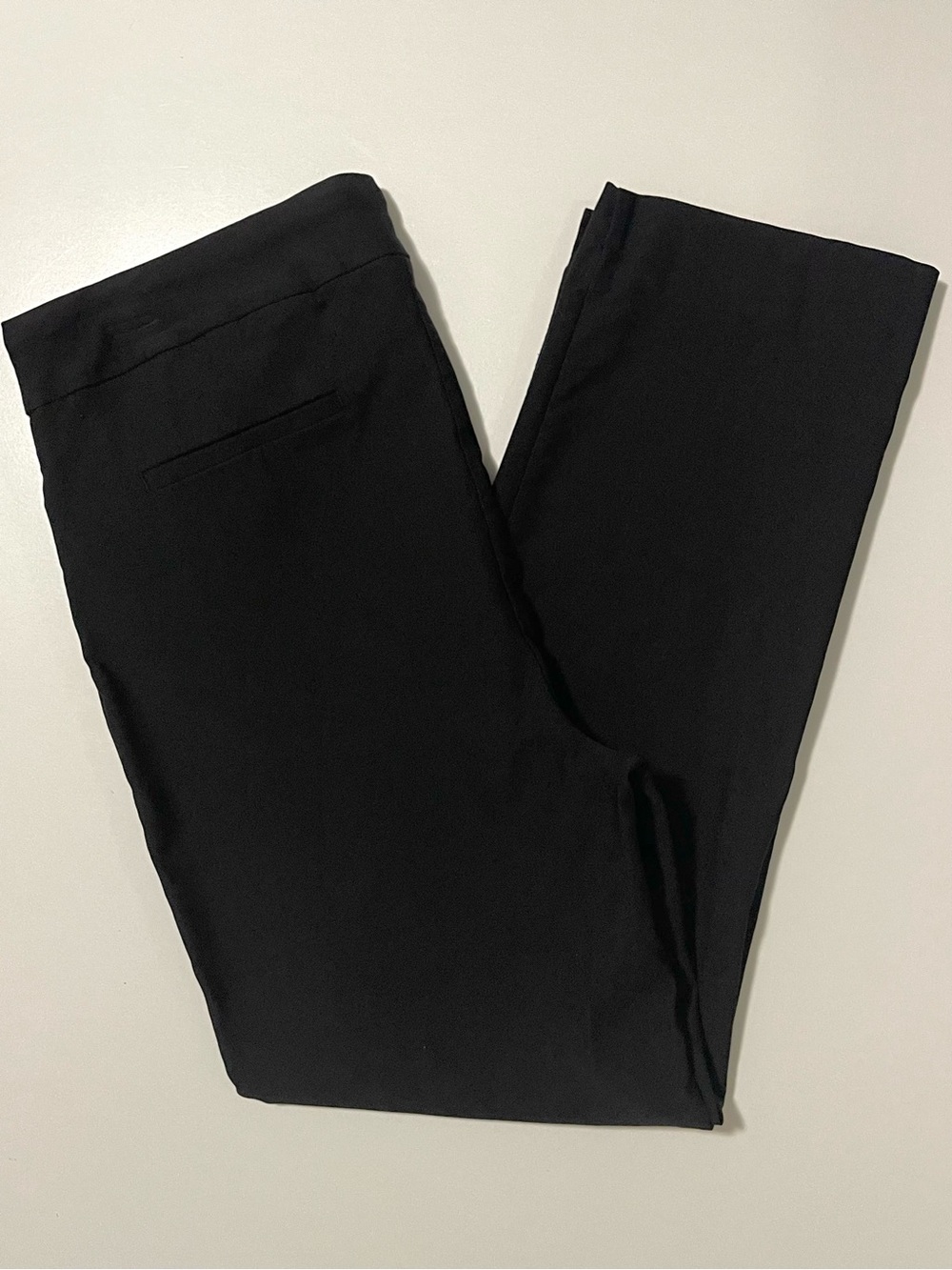 Hilary Radley Pull-On Ankle Pants - Slim Stretch & Tummy Control - Large